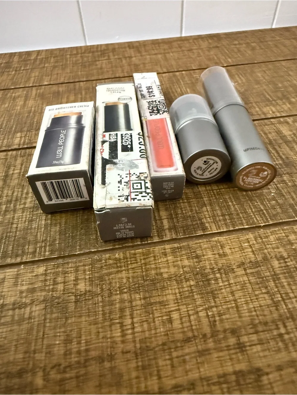 NWT W3LL PEOPLE Nude Pink Cream Blush & Brightener Stick